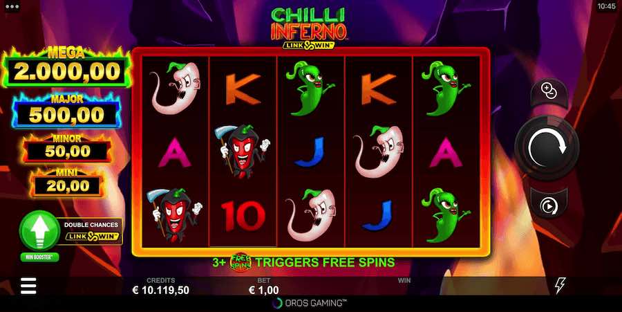 Win Up To 6,795x Your Bet In The Chilli Inferno Online Slot From Provider Oros Gaming