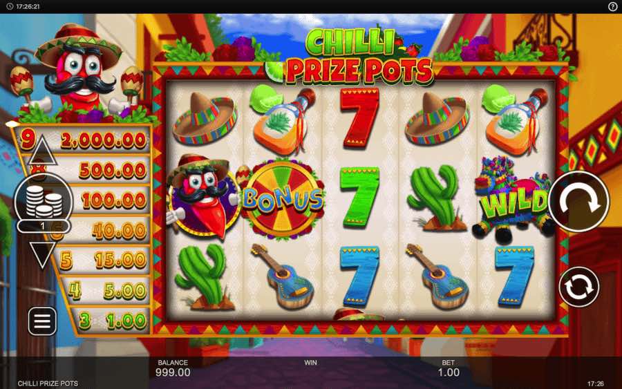 Chilli Prize Pots Slot