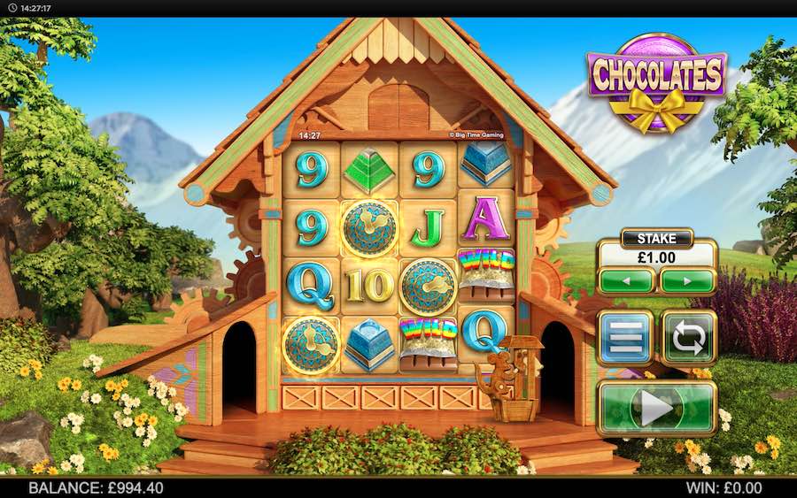 3 Or More Scatter Symbols Will Trigger The Free Spin Feature On The Slot Chocolates