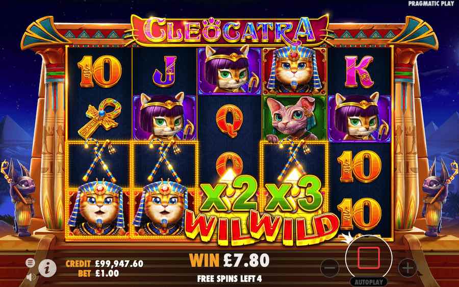 Cleocatra Slot Free Spins Feature