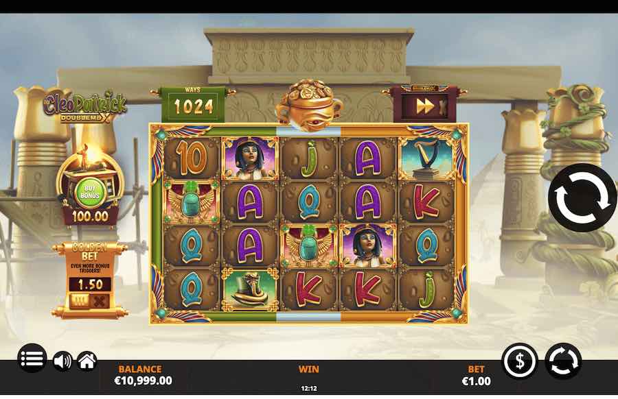 Cleopatrick Doublemax Slot Base Game