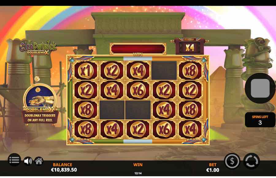 Cleopatrick Doublemax Slot Bonus Feature 