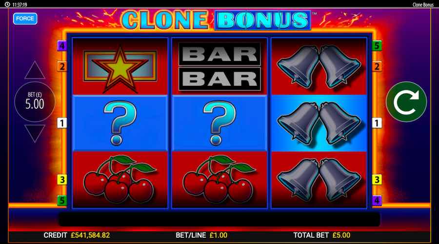 Choose Your Cloning Symbol For The Free Spin Bonus Round