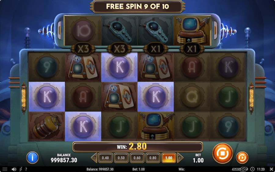 The Free Spins Feature Will Be Triggered On Coils Of Cash Video Slot When 3 Or More Scatters Land In View During Base Game Play