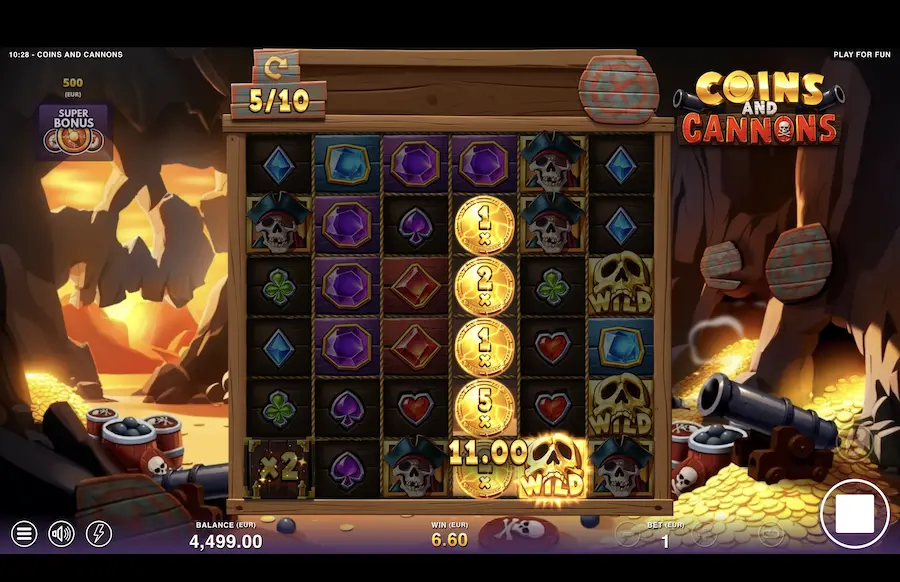 Coins and Cannons Slot