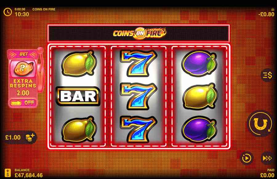 Win Up To 1,000x Your Bet In The Coins On Fire Online Slot From Provider Lucksome