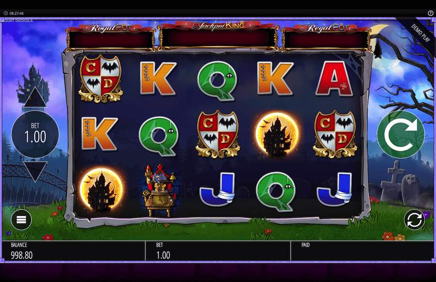 Count Duckula Slot Base Game