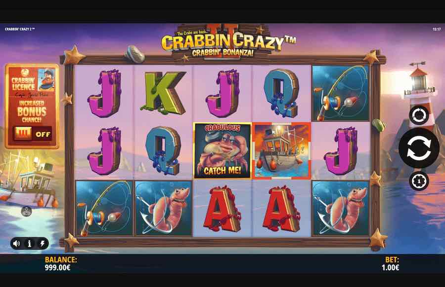 Crabbing Crazy 2 Slot Base Game