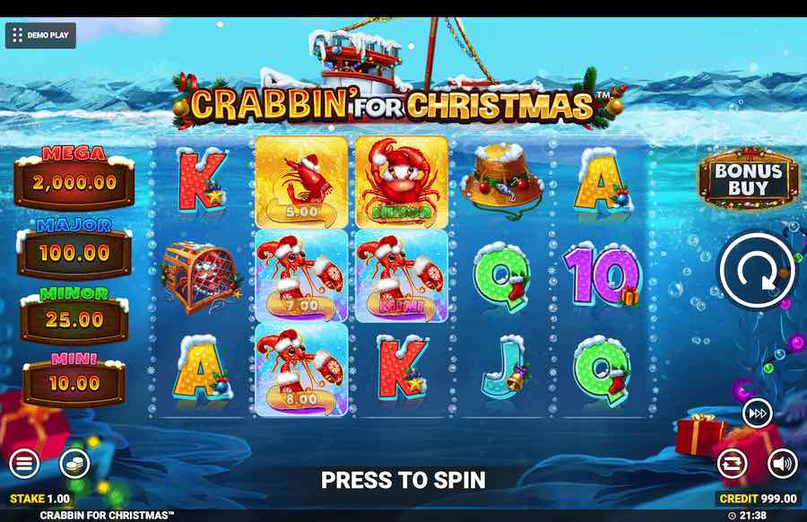 Crabbin For Christmas Base Game