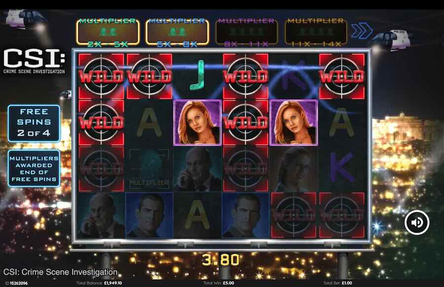 Csi: Crime Scene Investigation Slot Free Spins Feature