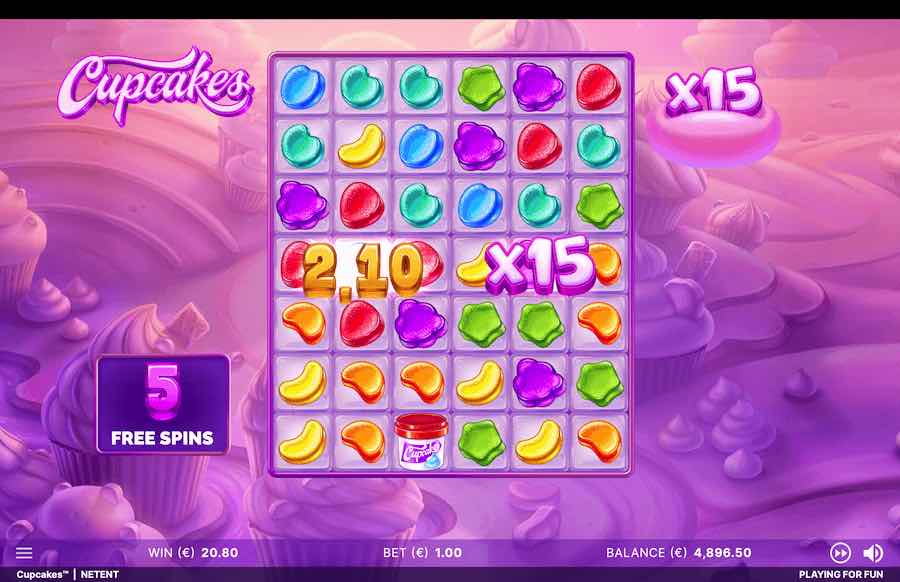 Cupcakes Slot Free Spins Feature