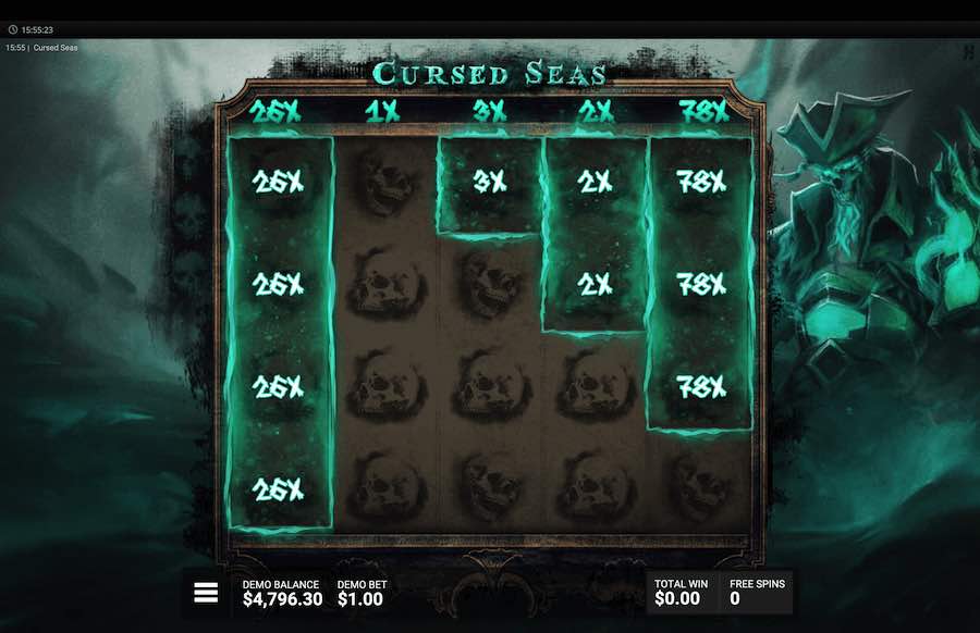 Cursed Seas Slot Bonus Round