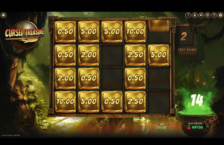 Cursed Treasure Slot Free Spins Feature