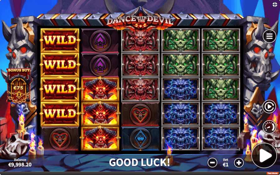 Play With 5 Reels, 25 Paylines, And Win Up To 250,000x Your Coin Bet In Skywind's Dance With The Devil Online Slot