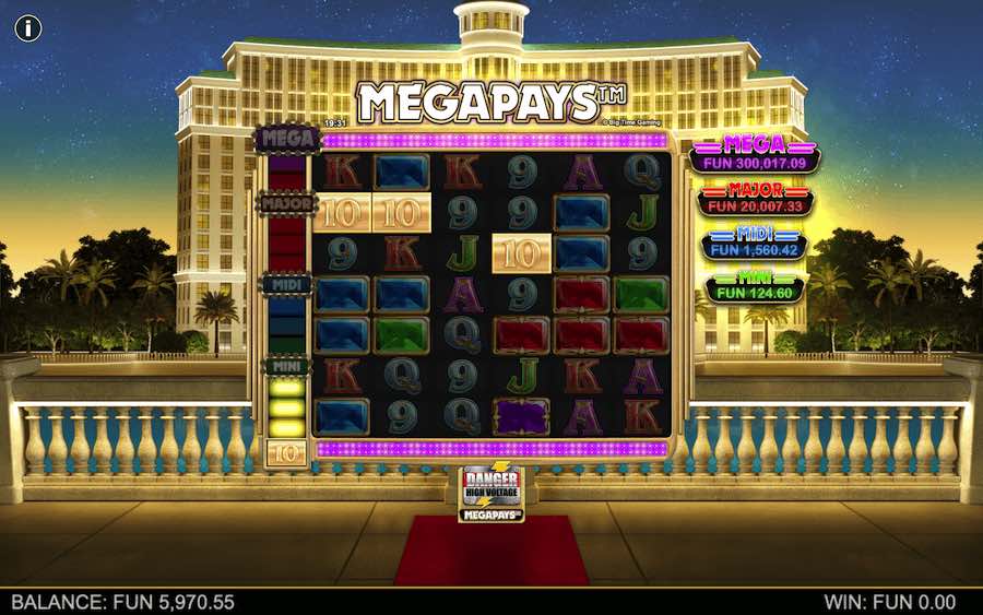 Trigger The Jackpot Feature On Danger High Voltage Megapays Video Slot