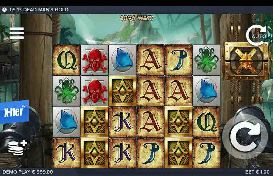 Dead Man's Fingers Slot Base Game