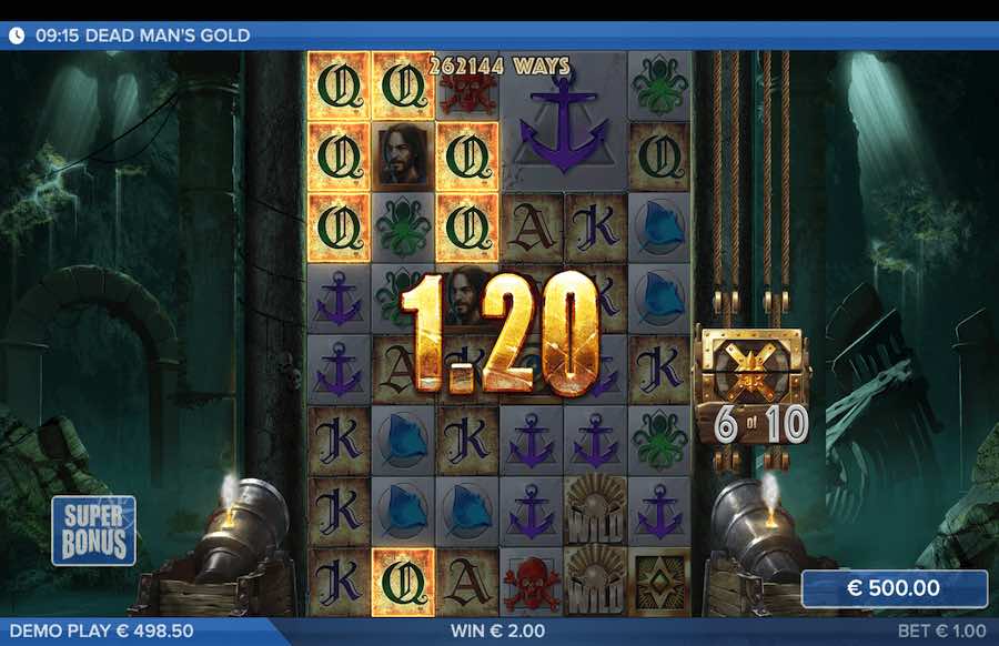 Dead Man's Gold Slot Free Spins Feature