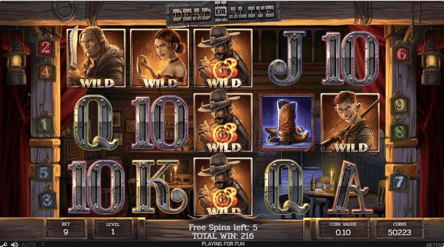 Dead Or Alive 2 Slot Free Spin Feature