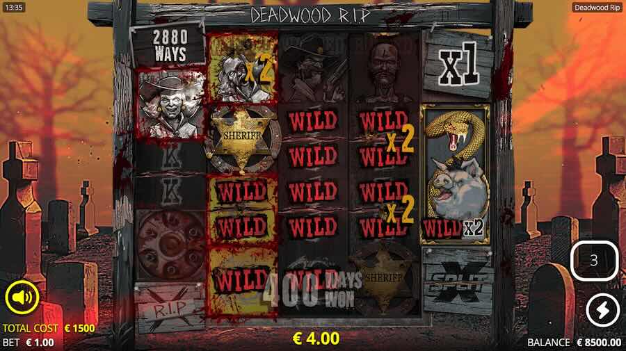 Deadwood R.i.p Slot Free Spins Feature