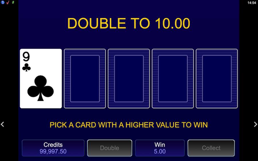 Wins Can Be Gambled On Deuces Wild Video Poker