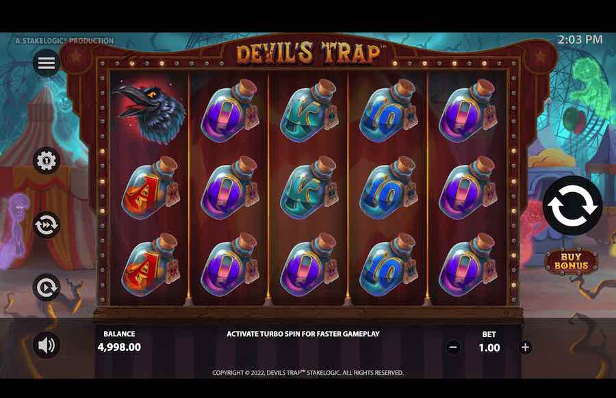 Win Up To 50,000x Your Bet Playing The Devils Trap Online Slot From Game Provider Stakelogic