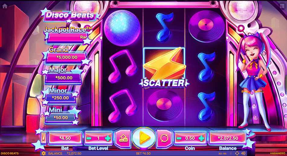 Disco Beats Slot From Habanero