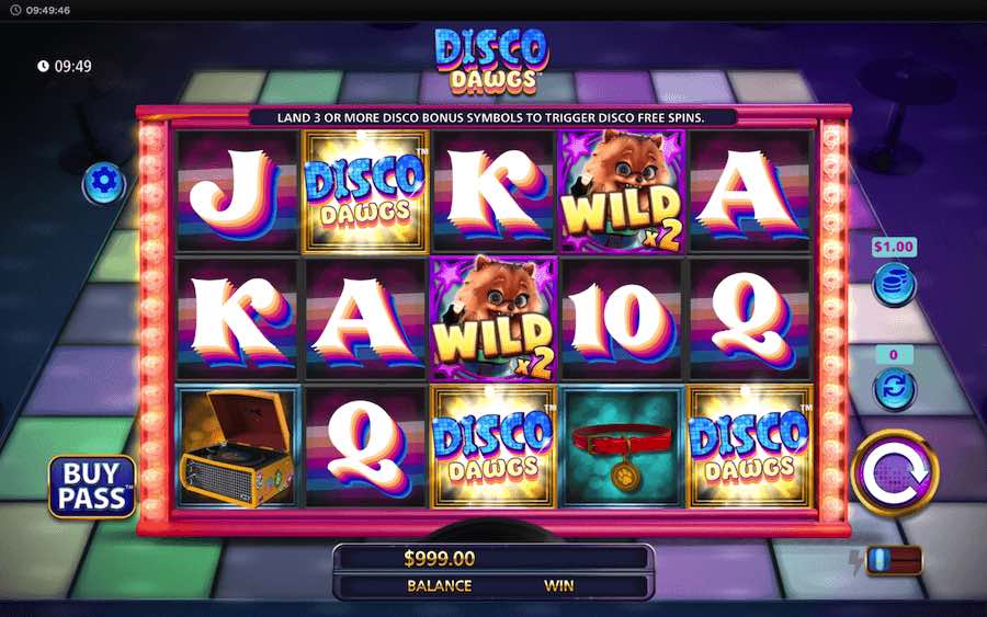 Play With 5 Reels, 20 Paylines, And Win Up To 17,413x Your Bet In Sg Gaming's Disco Dawgs Online Slot