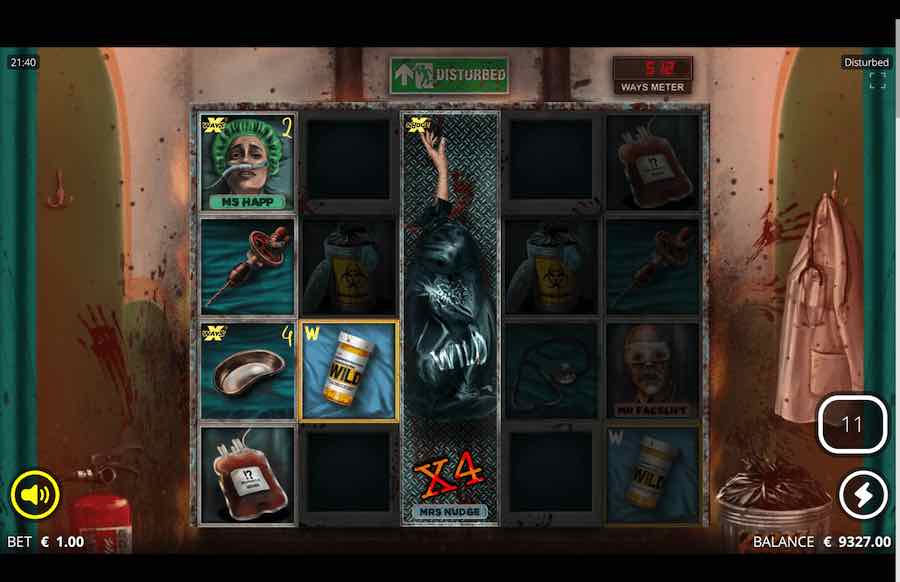 Disturbed Slot Free Spins Feature