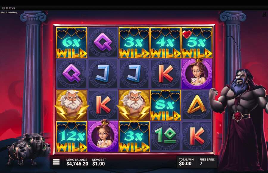 Divine Drop Slot Free Spins Feature