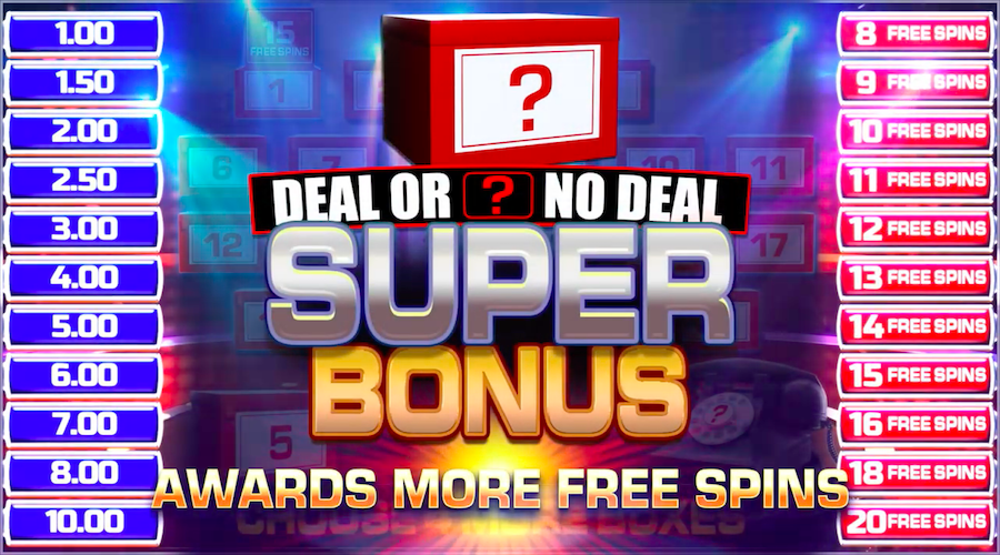 Win Up To 20 Free Spins For The Bonus Round On Deal Or No Deal Megaways™