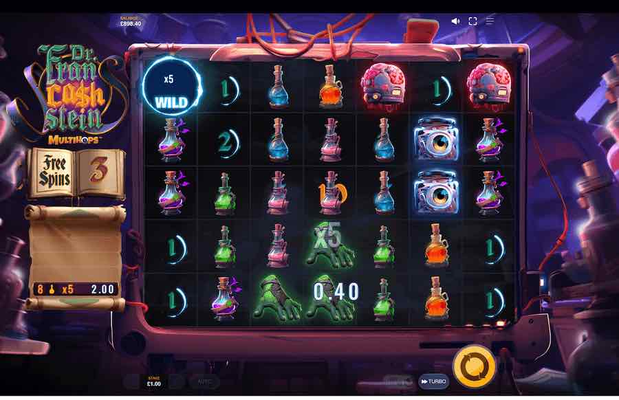 Dr Francashstein Slot Free Spins Feature 