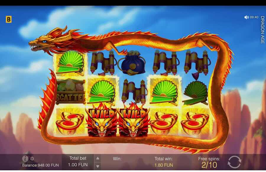 Dragon Age Slot Free Spins Feature