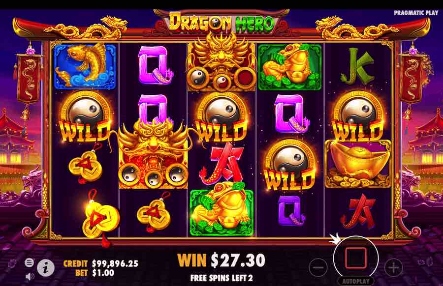 Dragon Hero Slot Free Spins Feature