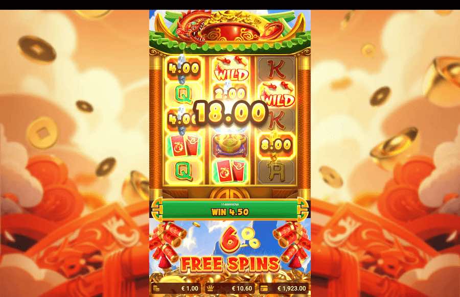 Dragon Wish Slot Free Spins Feature 