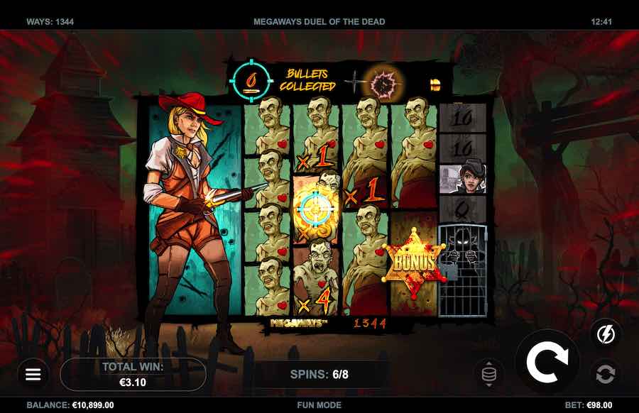 Duel Of The Dead Megaways Slot Free Spins Feature