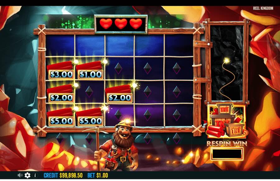 Dynamite Diggin Doug Slot Free Spins Feature