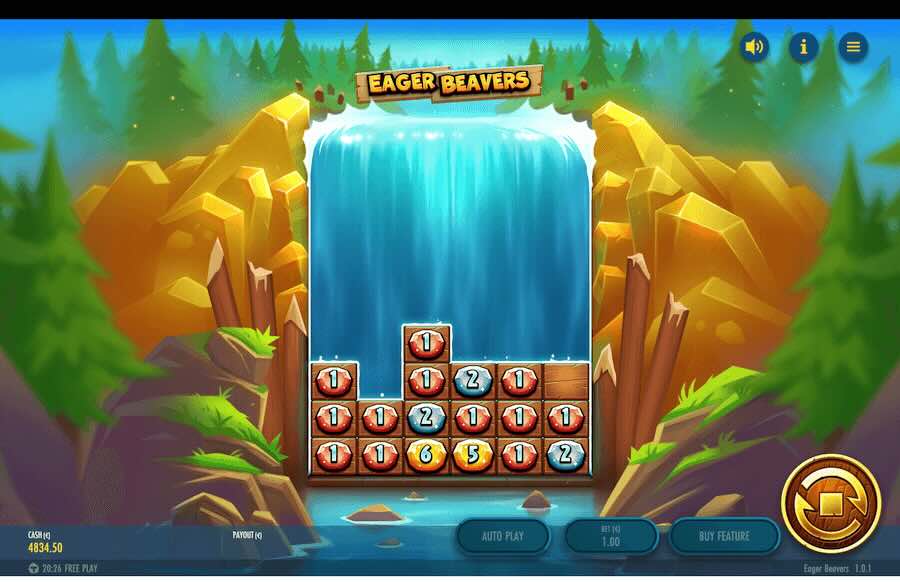 Eager Beavers Slot Bonus Feature 