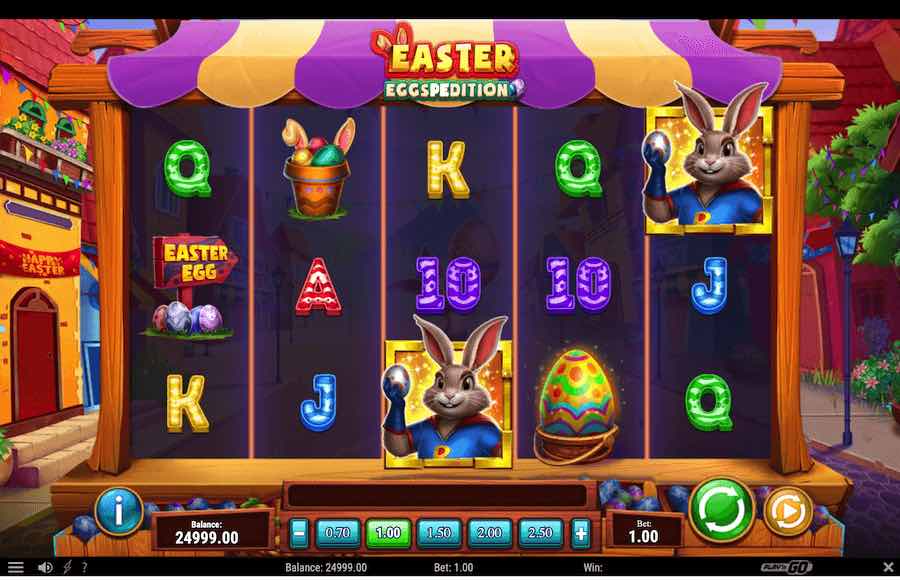 Easter Eggspedition Slot Base Game