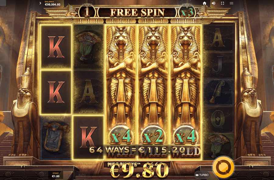 Egypt Megaways Slot Free Spins Feature