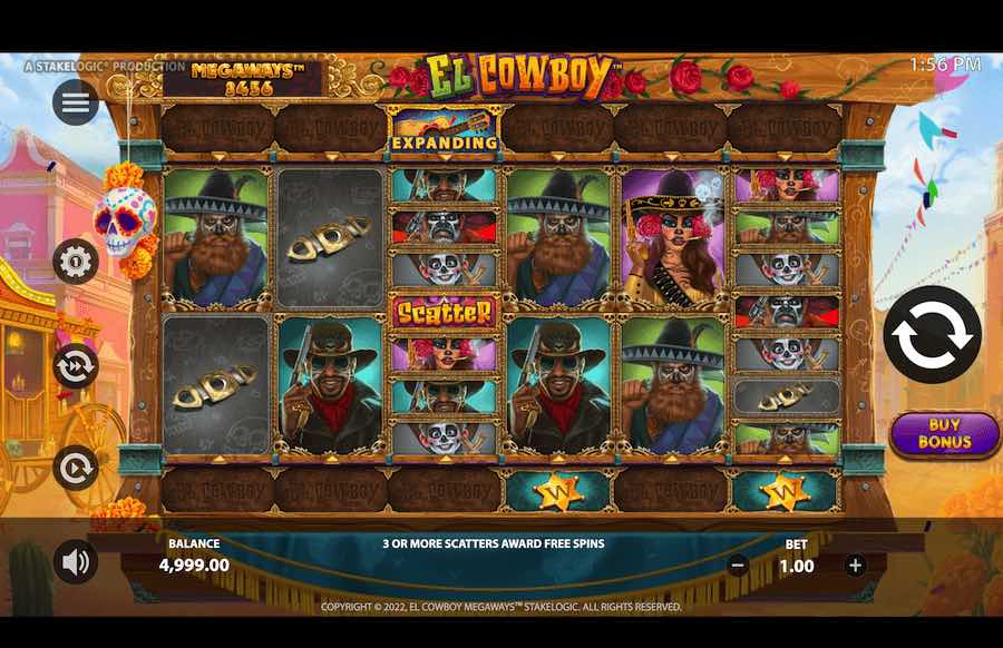 Win Up To 10,000x Your Stake And Play Across 117,649 Paylines In The El Cowboy Megaways Online Slot From Game Provider Stakelogic