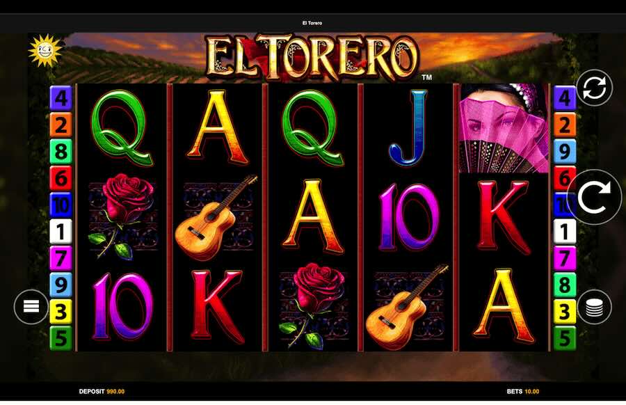 El Torero Slot Base Game 