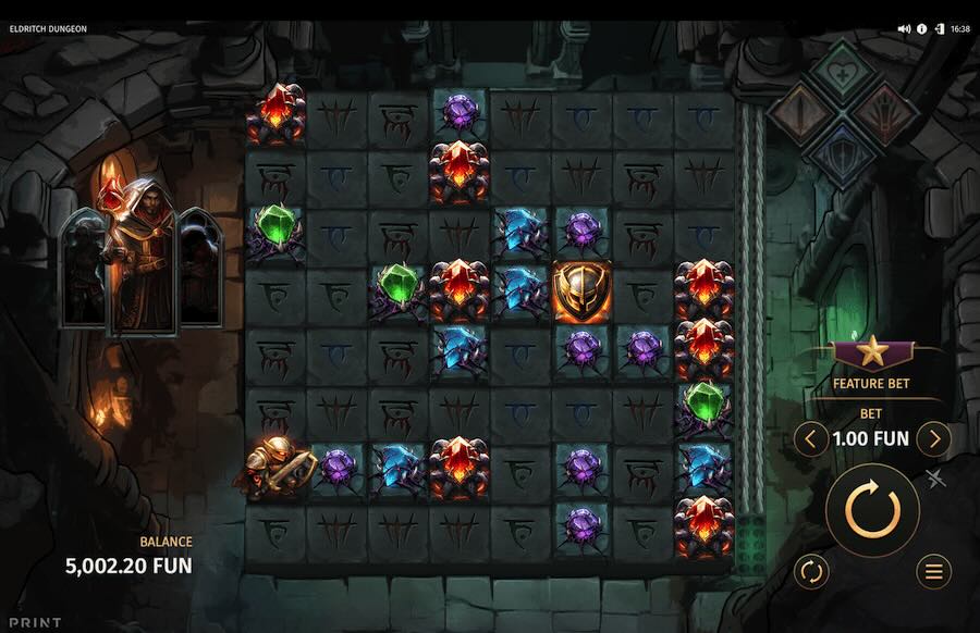 Eldritch Dungeon Slot Base Game