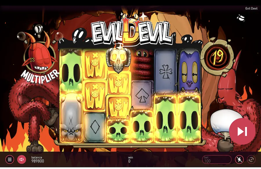 Demonstração e análise do slot Evil Devil ᐈ Peter & Sons