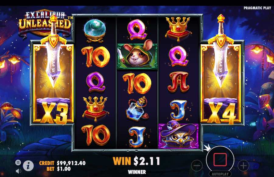 Excalibur Unleashed Slot Free Spins Feature