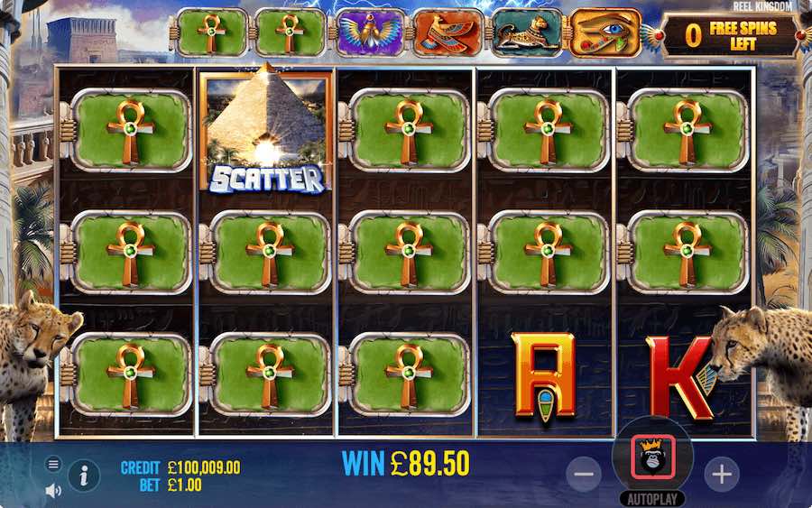 Land 3 Or More Scatter Symbols In View To Trigger The Free Spins Feature On Eye Of The Storm Online Slot