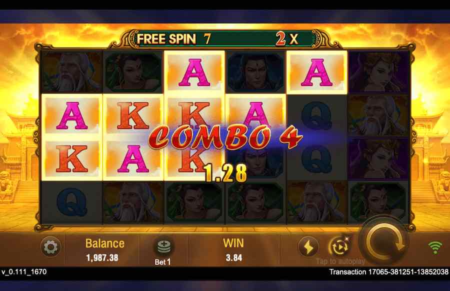 Feng Shen Slot Free Spins Feature 