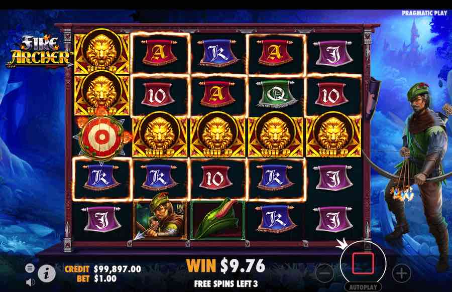 Fire Archer Slot Free Spins Feature