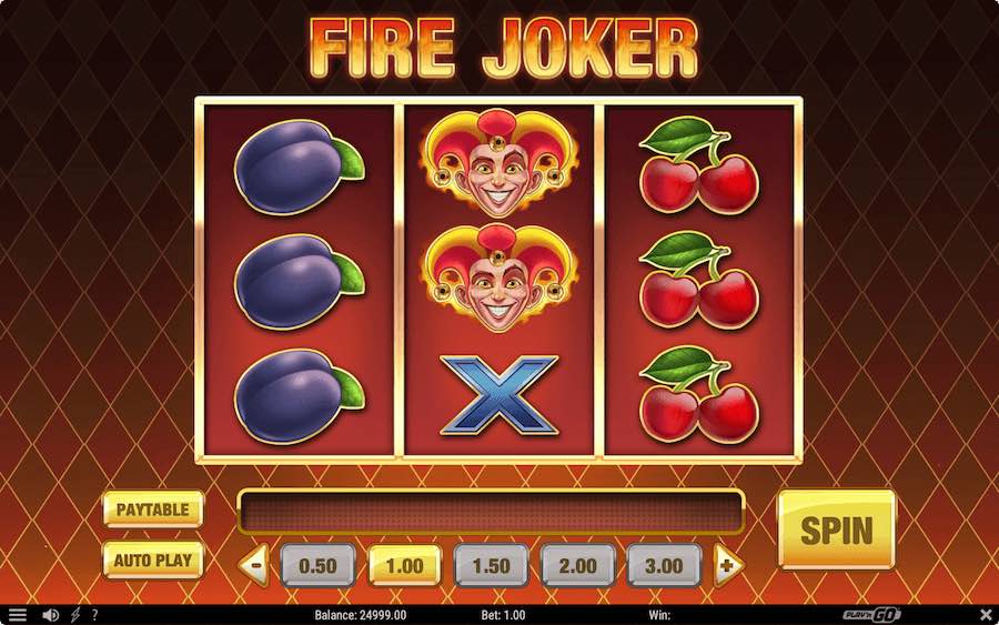 Play With 3 Reels, 5 Paylines, And Win Up To 800x Your Stake In Play'n Go's Fire Joker Online Slot