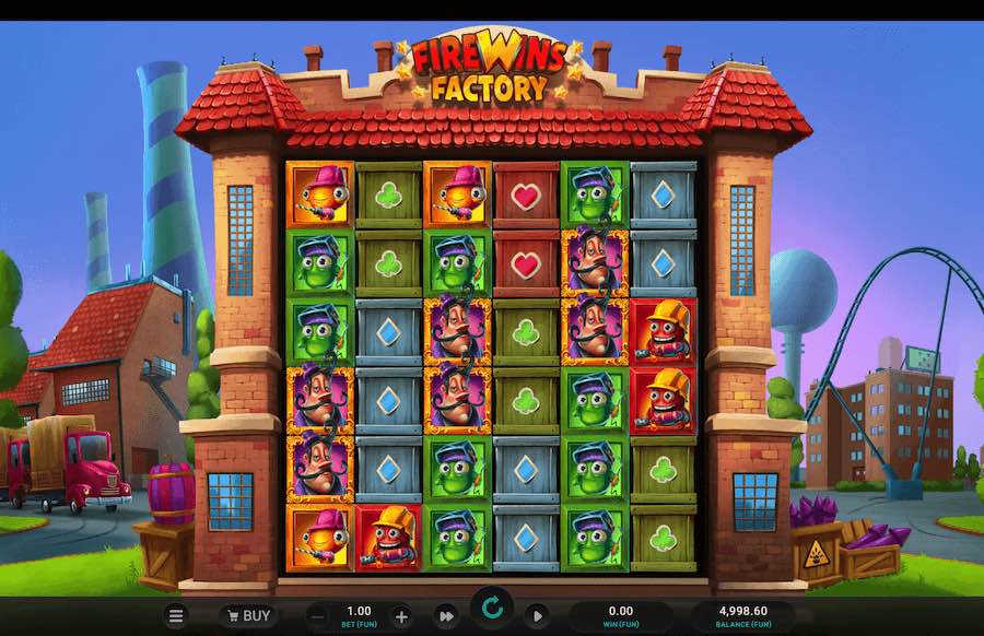 Firewins Factory Slot Base Game 