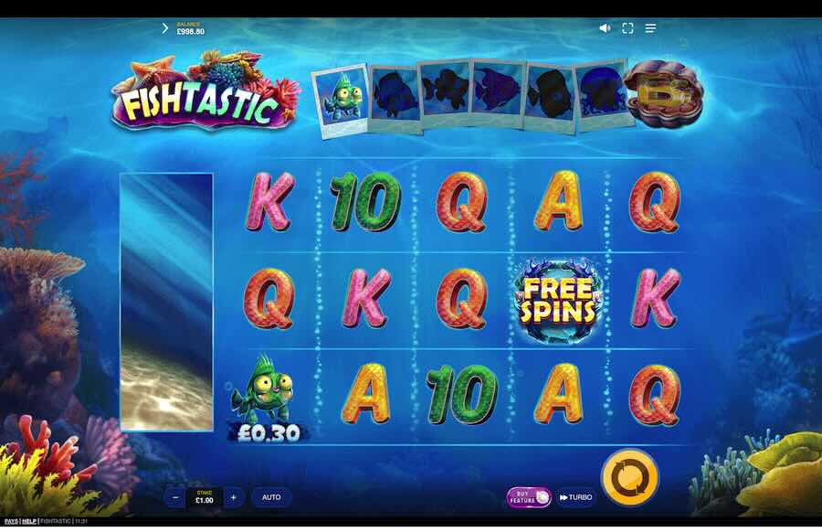 Fishtastic Slot Base Game